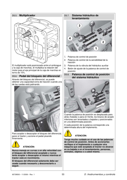 Valtra BH145 BH165 BH180 BH185i BH205i Tractors Operators Manual - Image 10