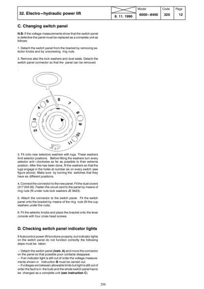 Valtra Valmet Hi Tech 6000 8950 Tractor Service Manual - Image 10