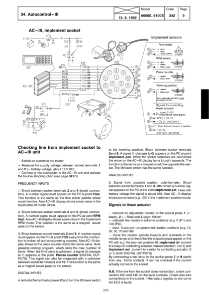 Valtra Valmet Hi Tech 6000 8950 Tractor Service Manual - Image 11