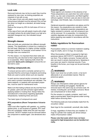 Volvo Penta 9L 12L 13L 16L EMS2 Engine Electrical Workshop Manual - Image 6