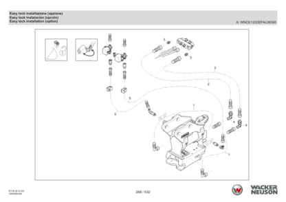 Wacker Neuson ET18  Track Excavators Spare Parts Catalog - Image 9