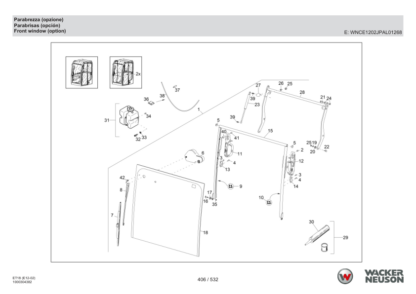 Wacker Neuson ET18  Track Excavators Spare Parts Catalog - Image 10
