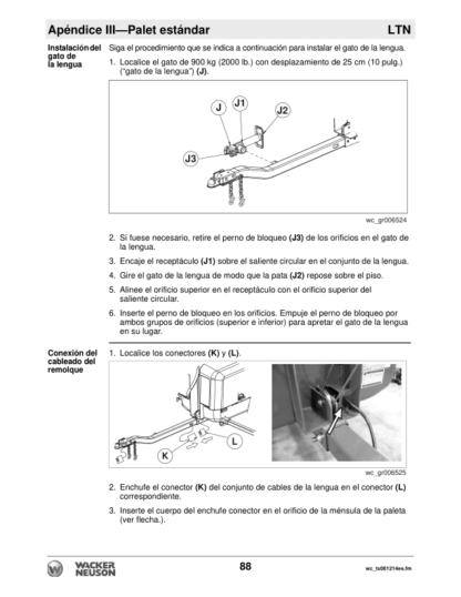 Wacker Neuson LTN 6L Light Tower Operators Manual - Image 9