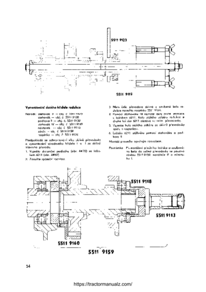 Zetor 47 57 67 Series Tractors Service Manual - Image 9