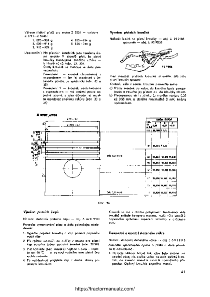 Zetor 47 57 67 Series Tractors Service Manual - Image 8