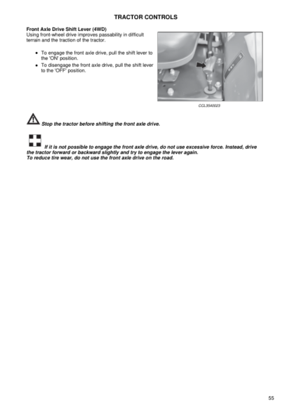 Zetor Compax HT 35 40 Tractors Operator Manual - Image 10