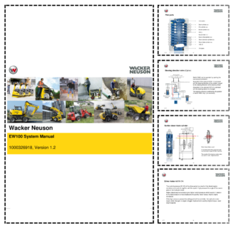 Wacker Neuson EW100 Wheel Excavator System Manual v1.2
