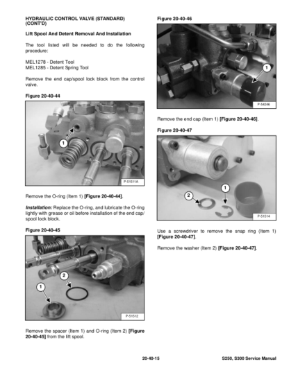 Bobcat S250 S300 Skid Steer Loader Service Manual 5309 5310 5311 5312 - Image 6
