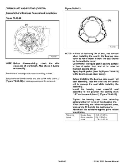 Bobcat S250 S300 Skid Steer Loader Service Manual 5309 5310 5311 5312 - Image 11