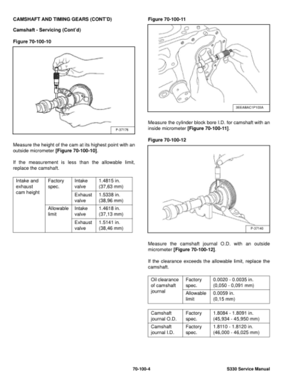 Bobcat S330 Skid Steer Loader Service Manual A02060001 A02160001 - Image 9
