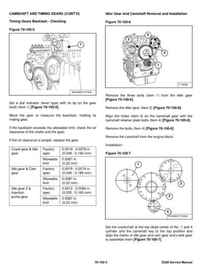 Bobcat S330 Skid Steer Loader Service Manual A5HA11001 AAKM11001 - Image 11