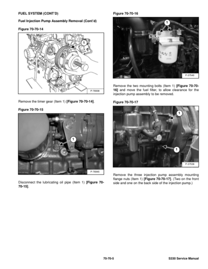 Bobcat S330 Skid Steer Loader Service Manual A5HA11001 AAKM11001 - Image 10
