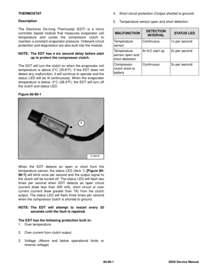 Bobcat S650 Skid Steer Loader Service Manual A3NV11001 A3NW11001 - Image 9