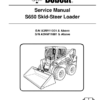 Bobcat S650 Skid Steer Loader Service Manual A3NV11001 A3NW11001 - Image 2