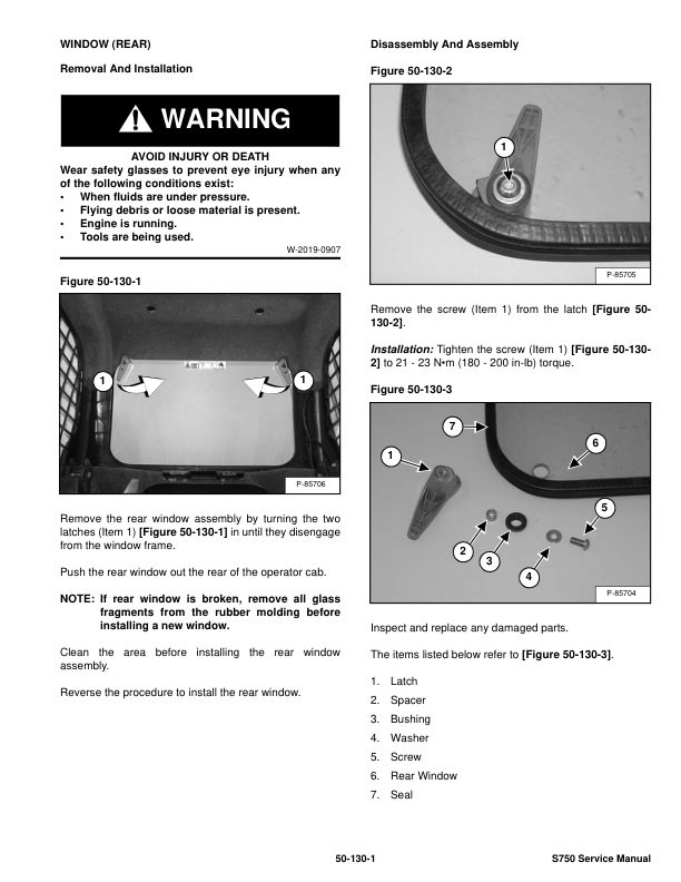 Bobcat S770 Skidster Service Manual SN A3P211001 A3P211001 - Image 7