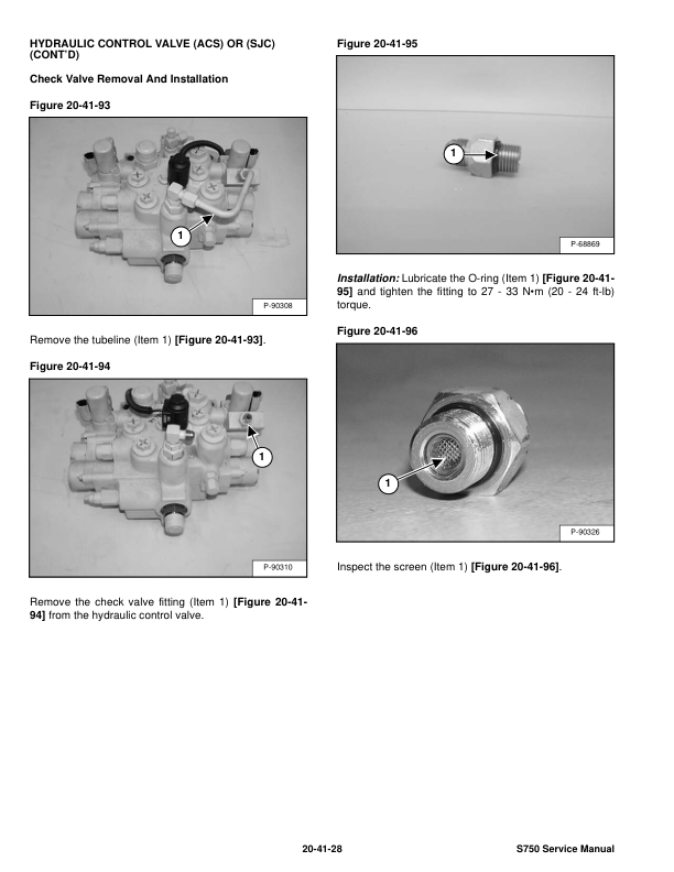 Bobcat S770 Skidster Service Manual SN A3P211001 A3P211001 - Image 5