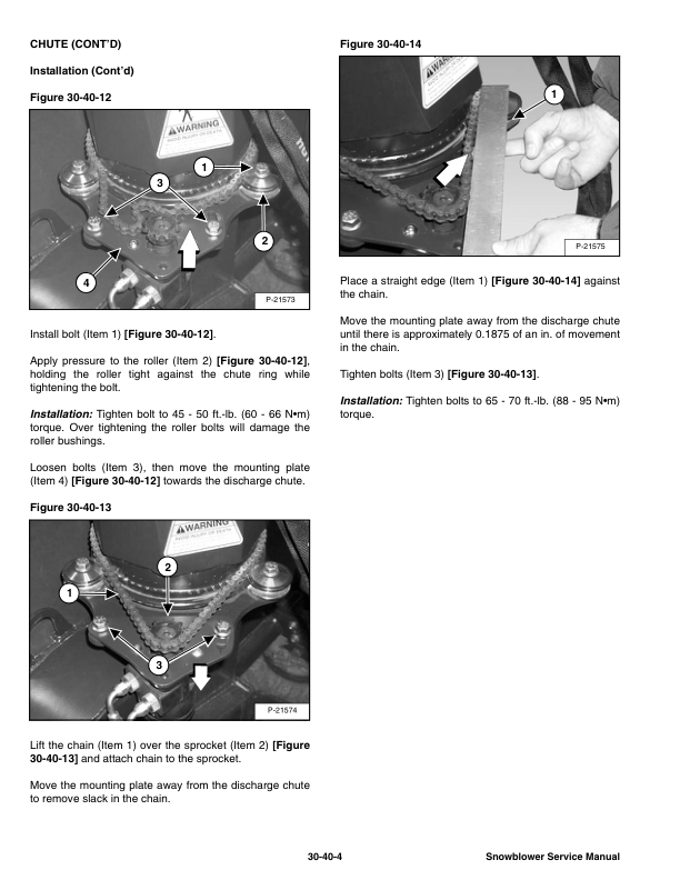 Bobcat SB150 SB200 SB240 SBX240 Snowblower Service Manual - Image 4