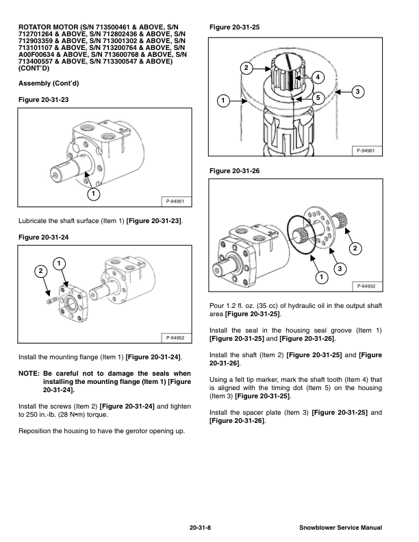 Bobcat SB150 SB200 SB240 SBX240 Snowblower Service Manual - Image 6