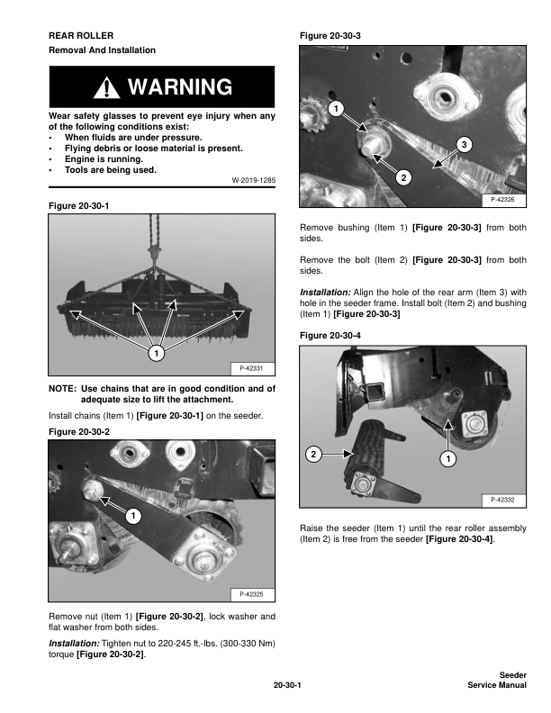 Bobcat Seeder 72 Inch Service Manual 018000101 - Image 7