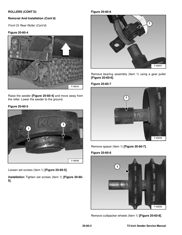 Bobcat Seeder 72 Inch Service Manual AEUD00101 - Image 7
