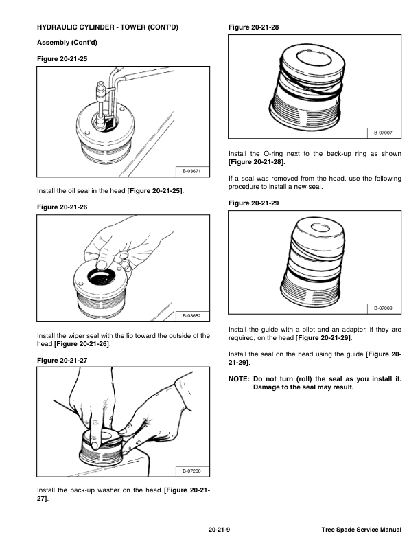 Bobcat TS24 TS28 TS32 TS36 TS44 Tree Spade Service Manual - Image 8