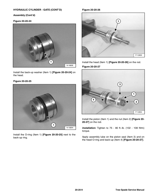 Bobcat TS24 TS28 TS32 TS36 TS44 Tree Spade Service Manual - Image 7