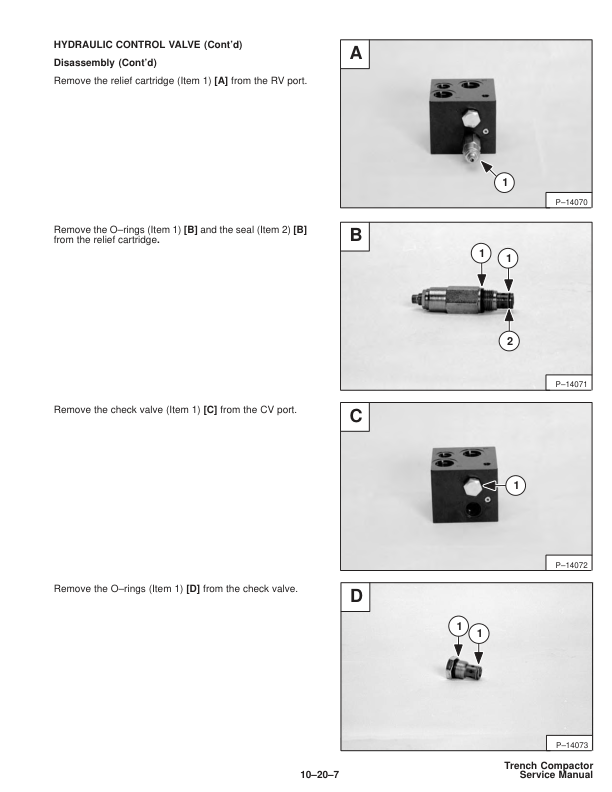 Bobcat Trench Compactor Service Manual 223300101 - Image 5
