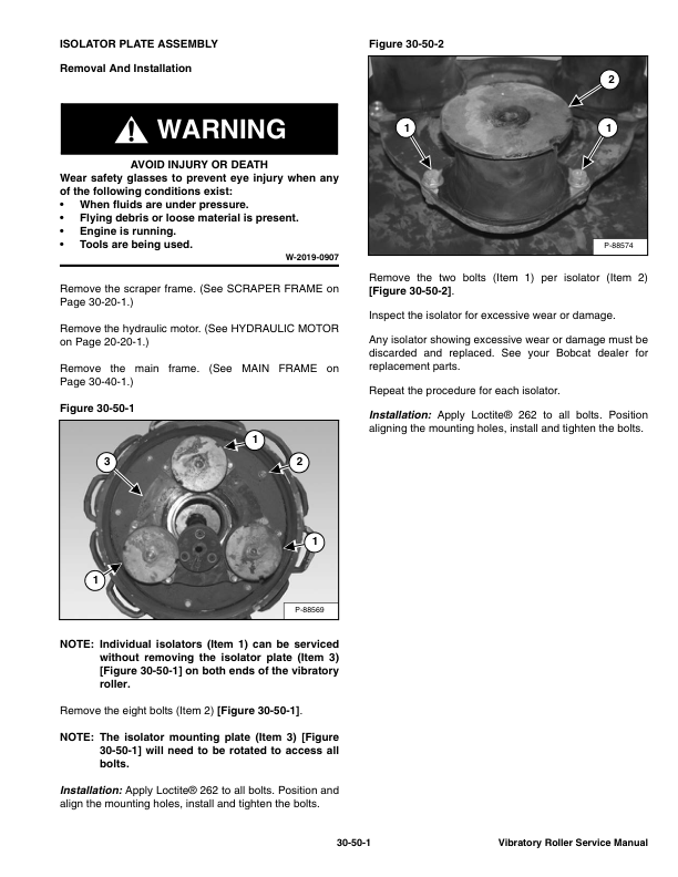 Bobcat Vibratory Roller Implement Service Manual AFLJ00101 AFLK AFLD AFLE AFLC - Image 7