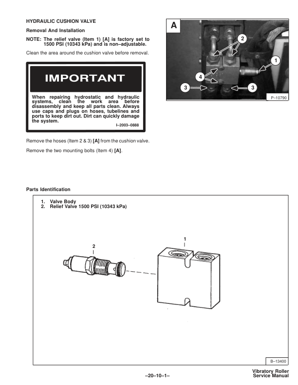 Bobcat Vibratory Roller Implement Service Manual - Image 5
