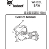 Bobcat WS12 WS18 Wheel Saw Service Manual - Image 2