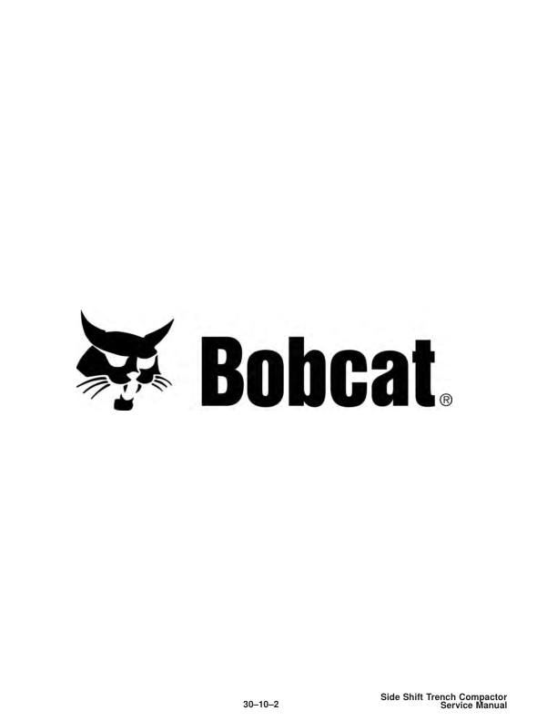 Bobcat Wheel Saw Implement Service Manual 991800101 991900101 2001 - Image 11
