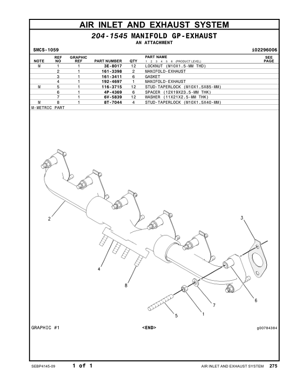 Caterpillar C9 Industrial Engine Parts Manual - Image 6