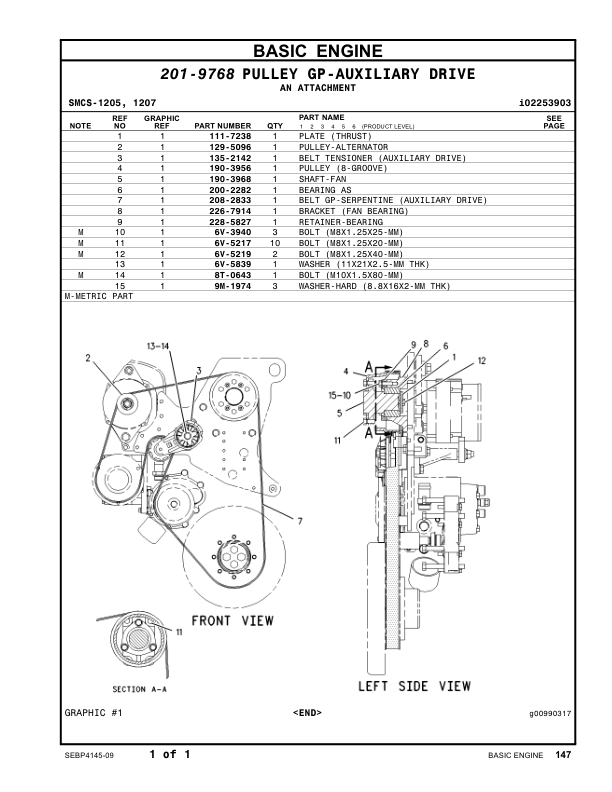 Caterpillar C9 Industrial Engine Parts Manual - Image 5