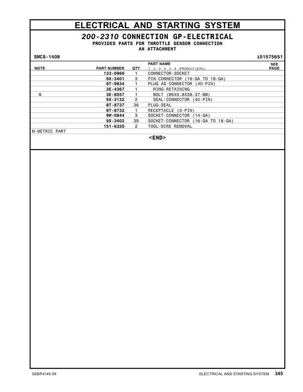 Caterpillar C9 Industrial Engine Parts Manual - Image 8