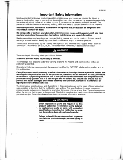 Caterpillar Digital Voltage Regulator Service Manual - Image 3