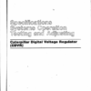 Caterpillar Digital Voltage Regulator Service Manual - Image 2