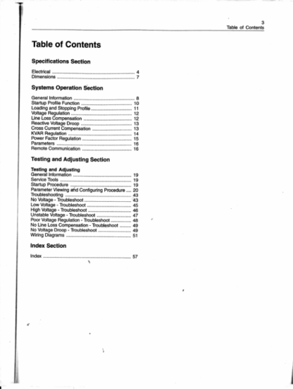 Caterpillar Digital Voltage Regulator Service Manual - Image 4
