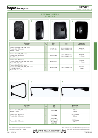 Fendt Tractors Replacement Parts Catalog - Image 11