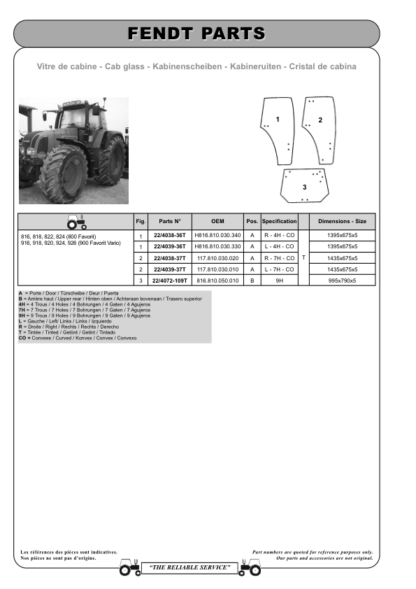 Fendt Tractors Replacement Parts Catalog - Image 7