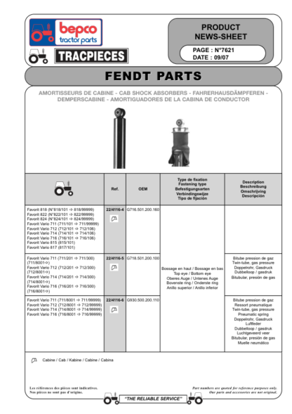 Fendt Tractors Replacement Parts Catalog - Image 4