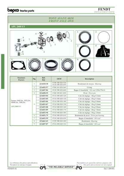 Fendt Tractors Replacement Parts Catalog - Image 17