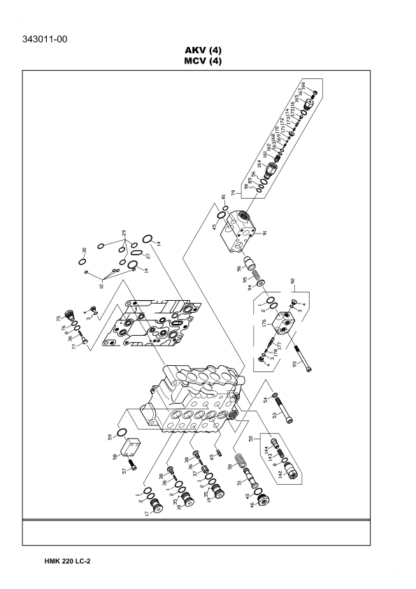 Hidromek 220LC Excavator Parts Catalog - Image 5