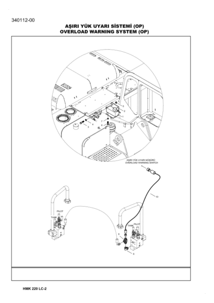 Hidromek 220LC Excavator Parts Catalog - Image 7