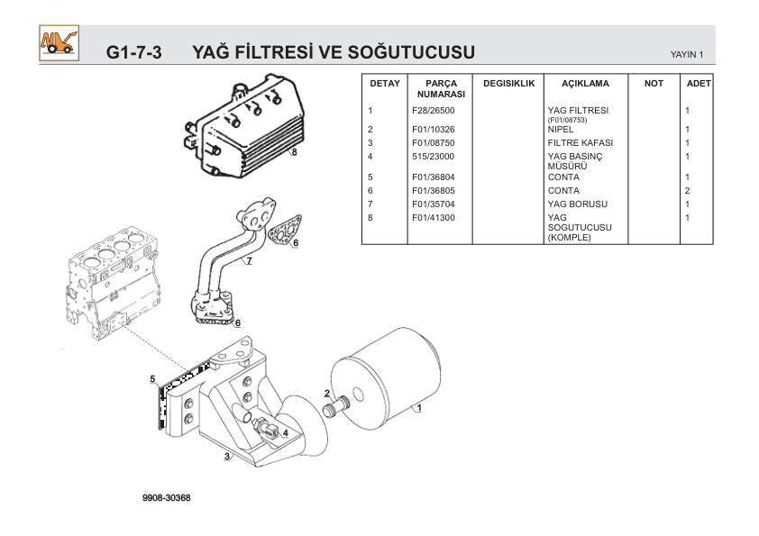 Hidromek HMK 101S Parts Catalogue - Image 11