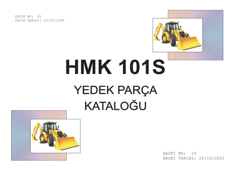 Hidromek HMK 101S Parts Catalogue - Image 2