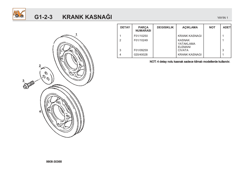 Hidromek HMK 101S Parts Catalogue - Image 10