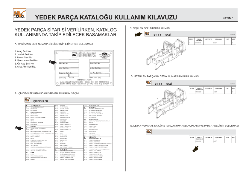Hidromek HMK 101S Parts Catalogue - Image 4