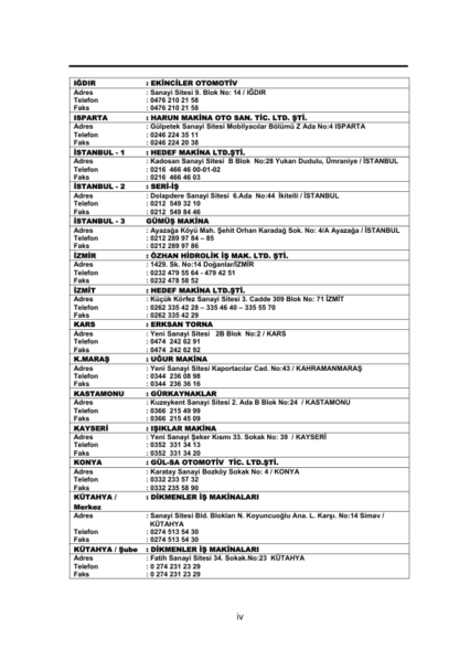 Hidromek HMK300LC Excavator Parts Catalog - Image 8