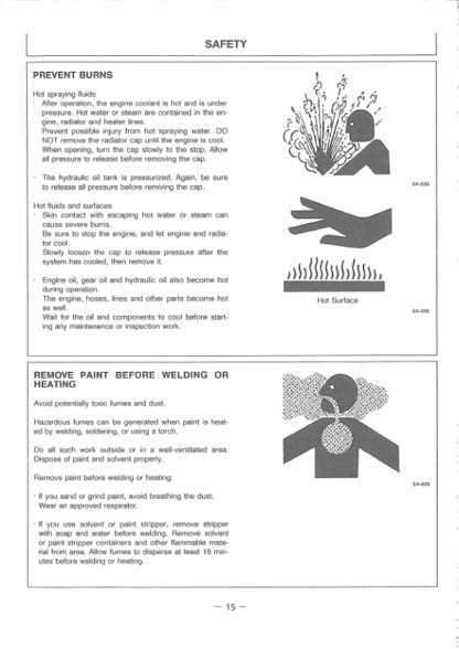 Hitachi EX Series Excavators Operators Manual - Image 7