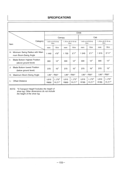 Hitachi EX12 EX15 EX22 EX25 EX30 EX35 EX40 EX45 Excavators Operators Manual - Image 7